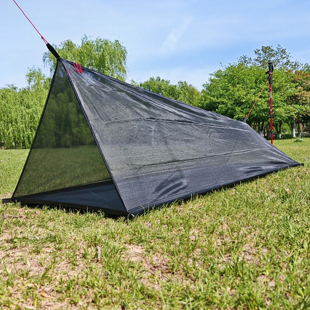 

Outdoor Adventure Breathable Tent Hiking Tent Breathable Outdoor Tent Camping 40D Yarn Construction Compact Storage