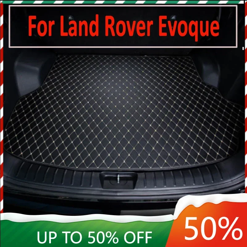 Car trunk mat for Land Rover Evoque SUV Four doors/Two doors 2012 2013 2014 2015 cargo liner carpet interior accessories cover