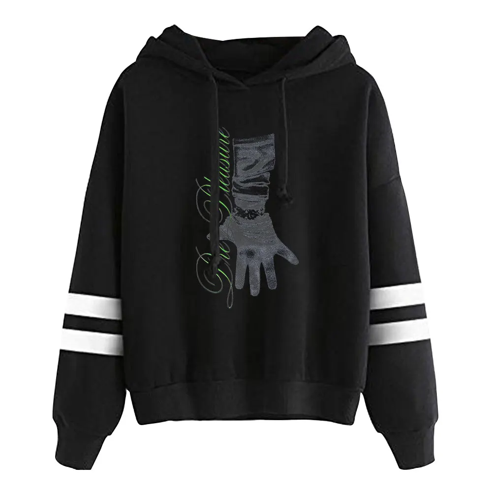 

Julia Jacklin Logo Pullovers Unisex 2026 Fashion Pocketless Parallel Bars Sleeve Streetwear