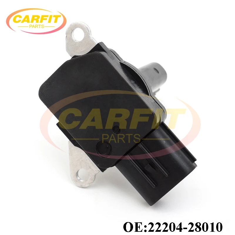 Sensor MAF pengukur aliran udara massal, suku cadang mobil OEM 22204-28010 22204-37010 Mass untuk Toyota Prius Corolla Camry Lexus RX350