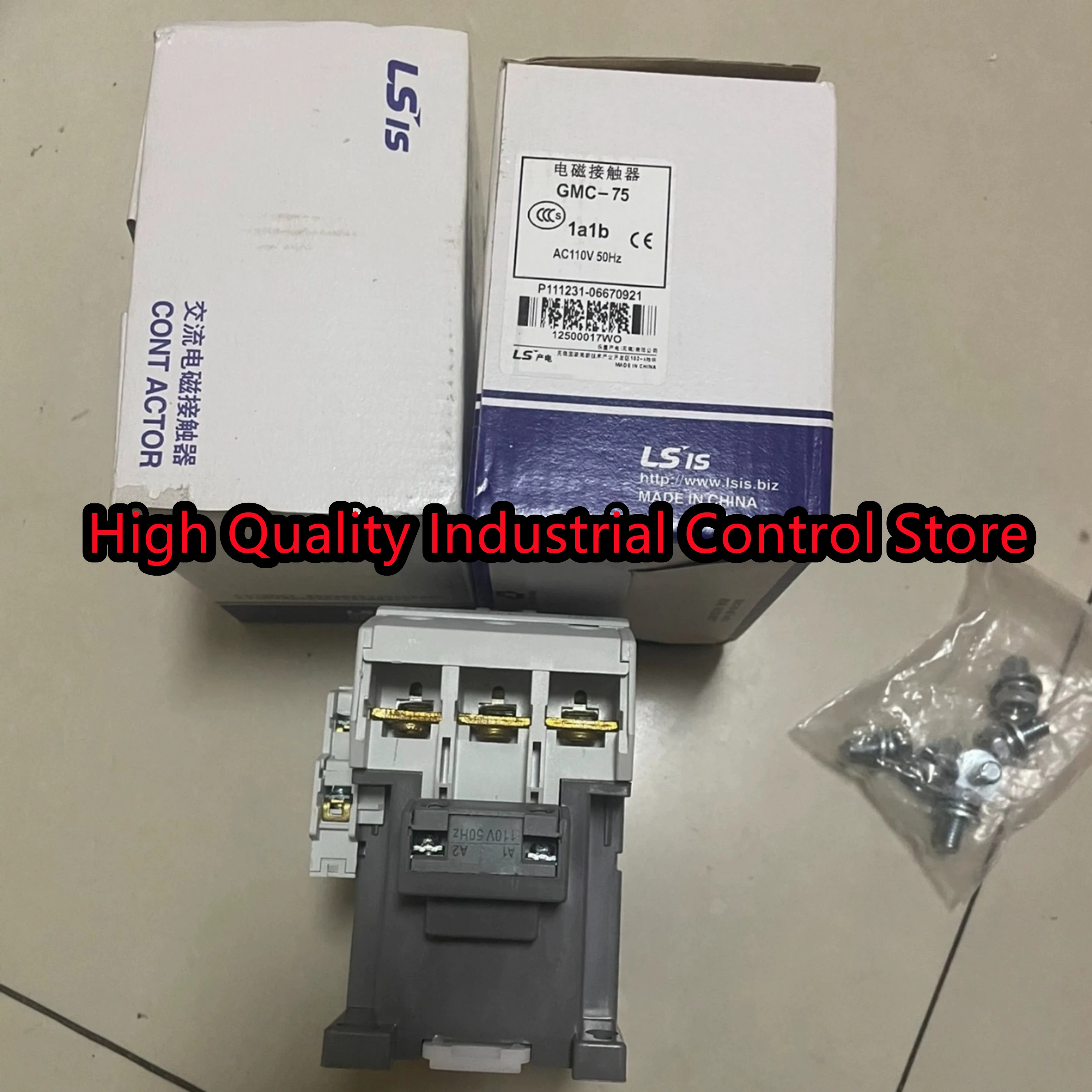 

GMC-75 AC110V GMC-75 AC220V Electromagnetic contactor brand new