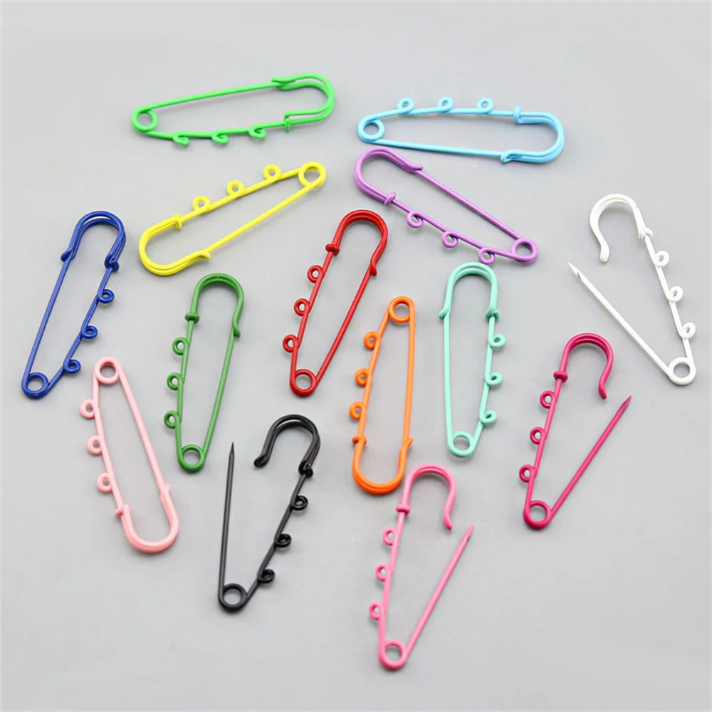 10/20 قطعة دبابيس السلامة بروش دبابيس الخياطة المعدنية دبابيس الملابس مع 3/5 حلقات للعلامات Crafts بها بنفسك الحرف صنع المجوهرات النتائج #2