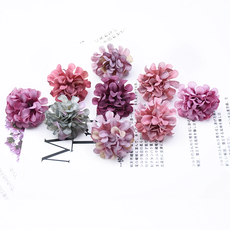 

20pcs Silk ArtificialFlower Carnation Home vase Outdoor Garden Festival Decor Wedding bridal bouquet Diy Gift Candybox wholesale