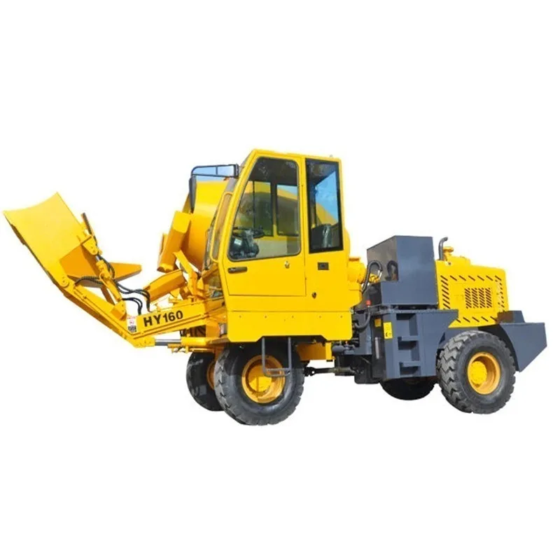 Propelled Small Concrete Mobile Truck Self Loading Concrete Mixer