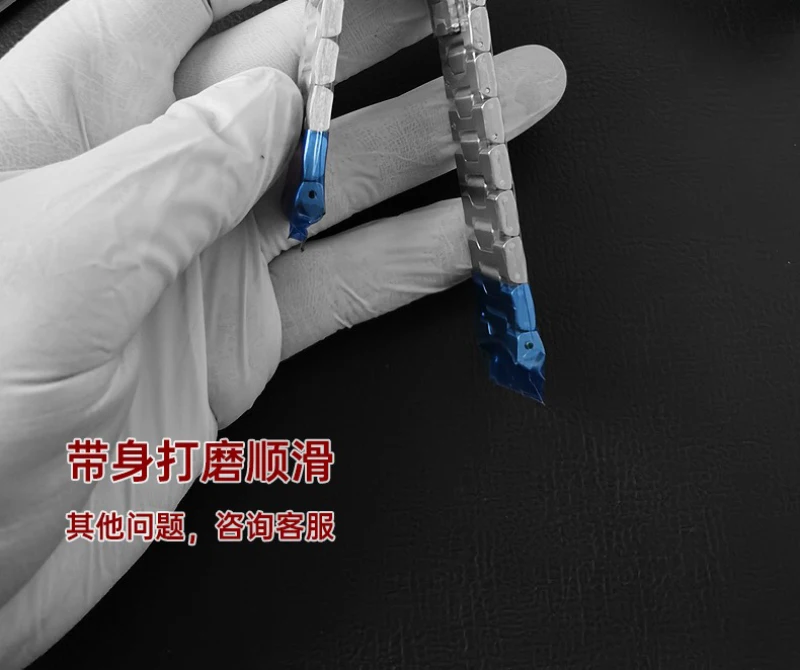 FUYIJIA 남성 맞춤형 T-iss-ot T013 T091 오리지널 시계 밴드, 21mm 곡선 인터페이스 티타늄 합금 스트랩, 접이식 버클 팔찌