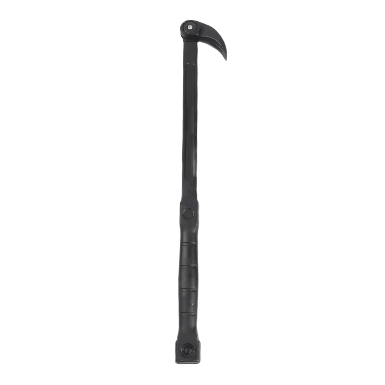 Heavy Duty 18 Inch Adjustable Pry Bar Tool with Rotating Head and Comfortable Handle for Car Repair and Maintenance
