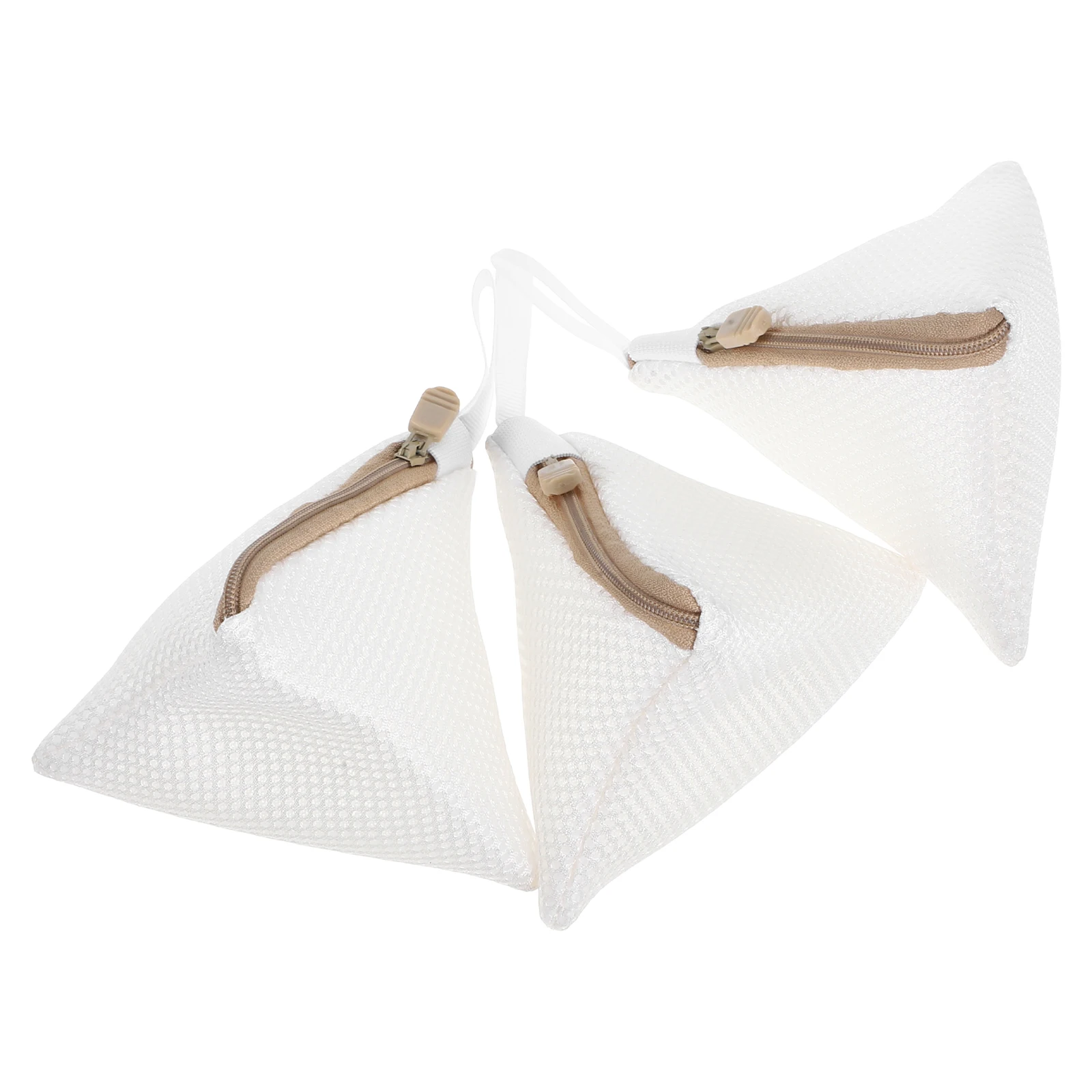 

3 Pcs Laundry Bag Mesh Thicken Net Mini Polyester Washing Machine Small Clothes Dirty Travel Bra Lingerie Pouch