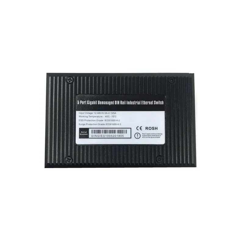 Módulo de interruptor Ethernet Industrial, 5 puertos no gestionados, placa PCBA de 10/100/1000mbps, puertos de detección automática OEM, placa PCBA, placa base OEM