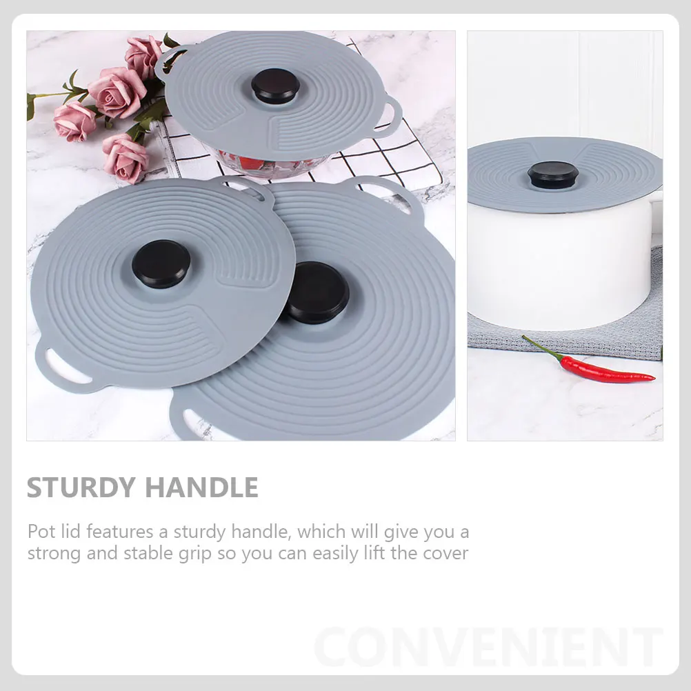 

Silicone Food Covers Reusable Stretch Lids for Bowls Pots Containers Microwave Splatter Guard Kitchen Accessories
