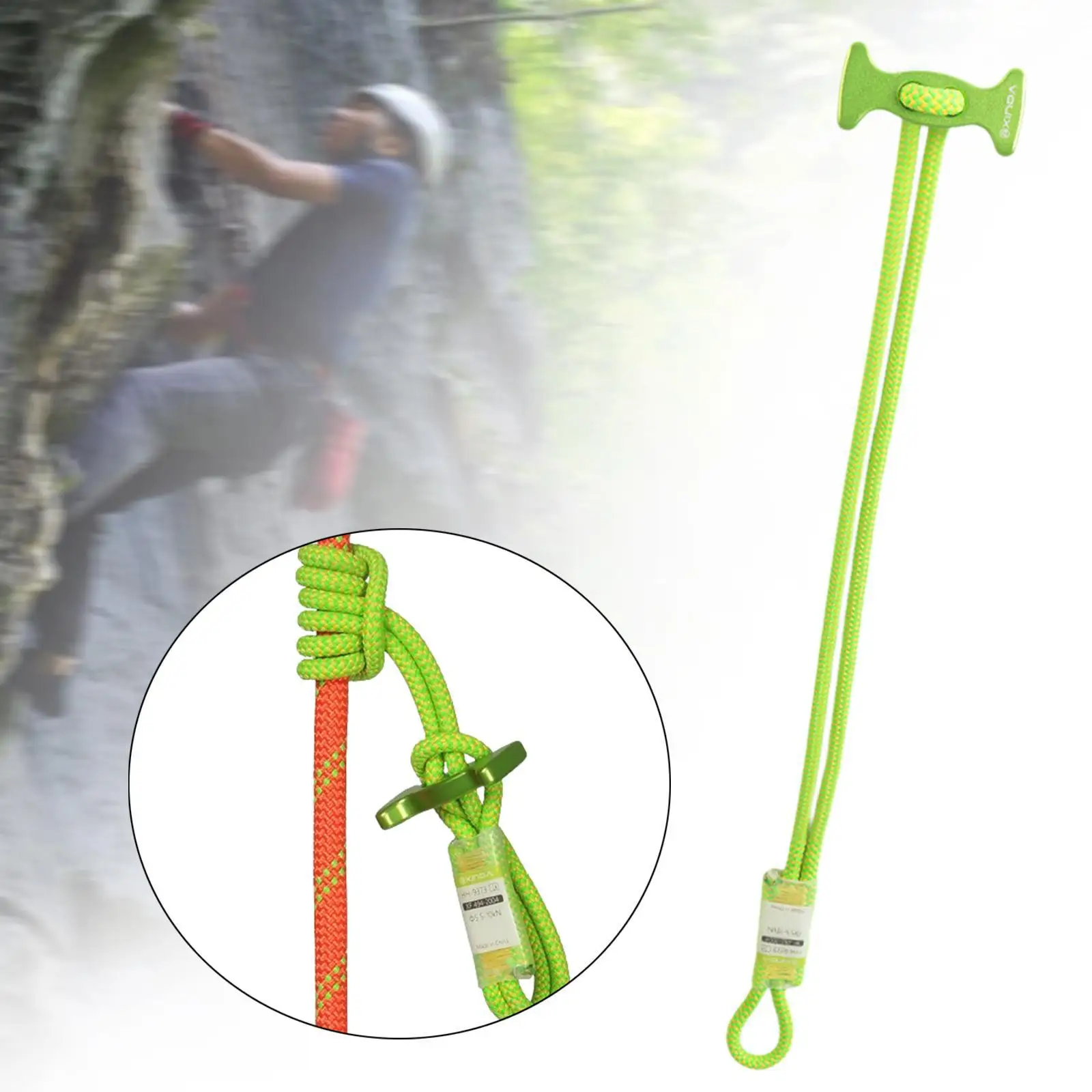 Prusik Cord cuerda de escalada en roca al aire libre para arborist de árboles mochilero al aire libre