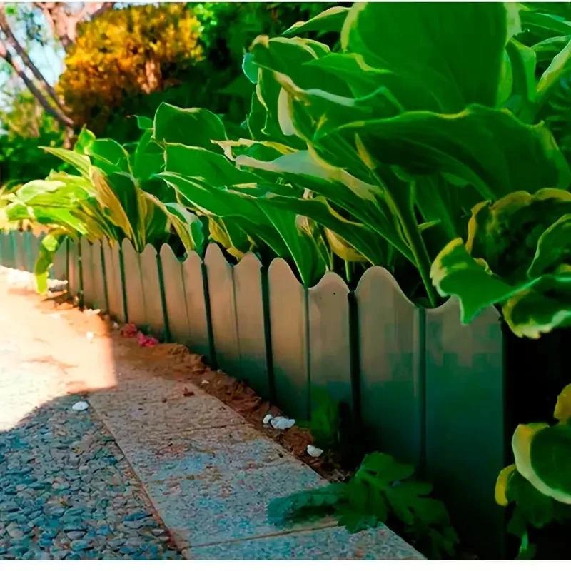 20pcs Garden Fence, Corridor Decoration, Plastic Planting Fence, Free Splicing, Horticultural Fence לגינה