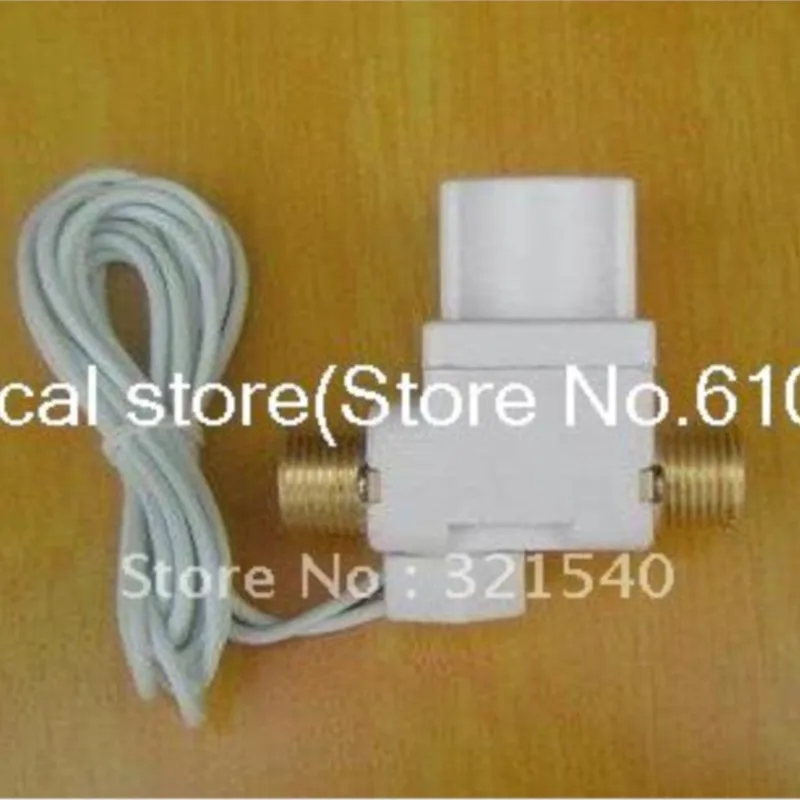 

1/2"BSPP Brass Plastic Electric Solenoid Valve 12VDC 24VDC 220V N/C Non-Return 2m Wire Washer Wash Machine Garden Heater Water