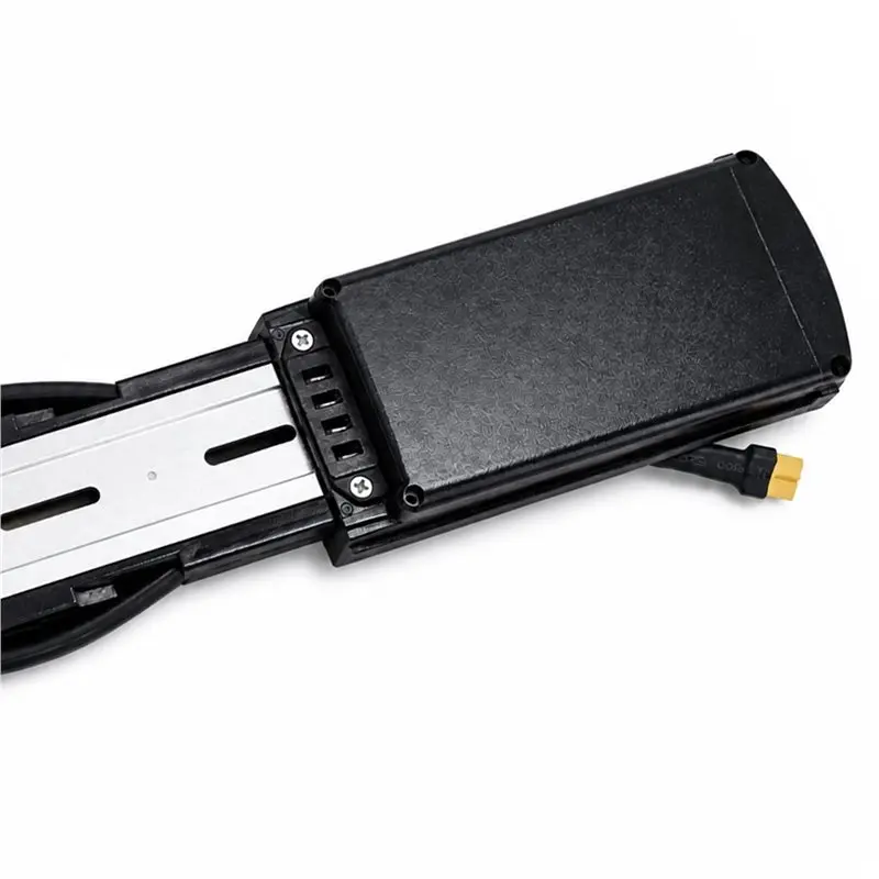 NEW HOT In Stock-Spare Parts Mounting Plate Bracket For OUXI V8 Electric Bicycle-Battery Base With 4-Pin Rail& XT60 Connector