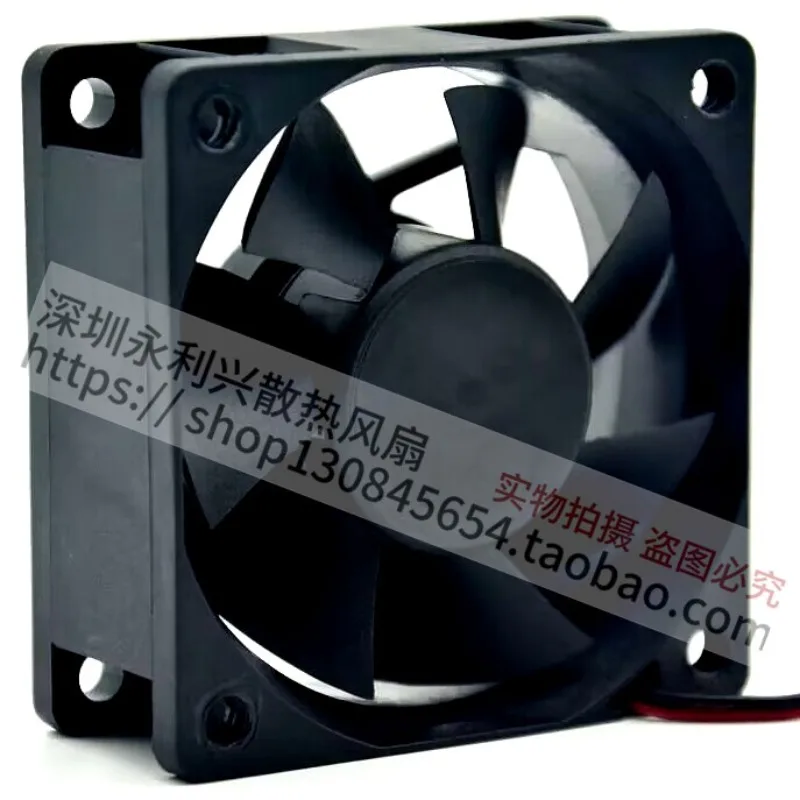 12V 6cm Cooling Fan High Performance Quiet Operation Durable Ventilation Fan for Computer Cases Cabinets Efficient Heat Dissipat