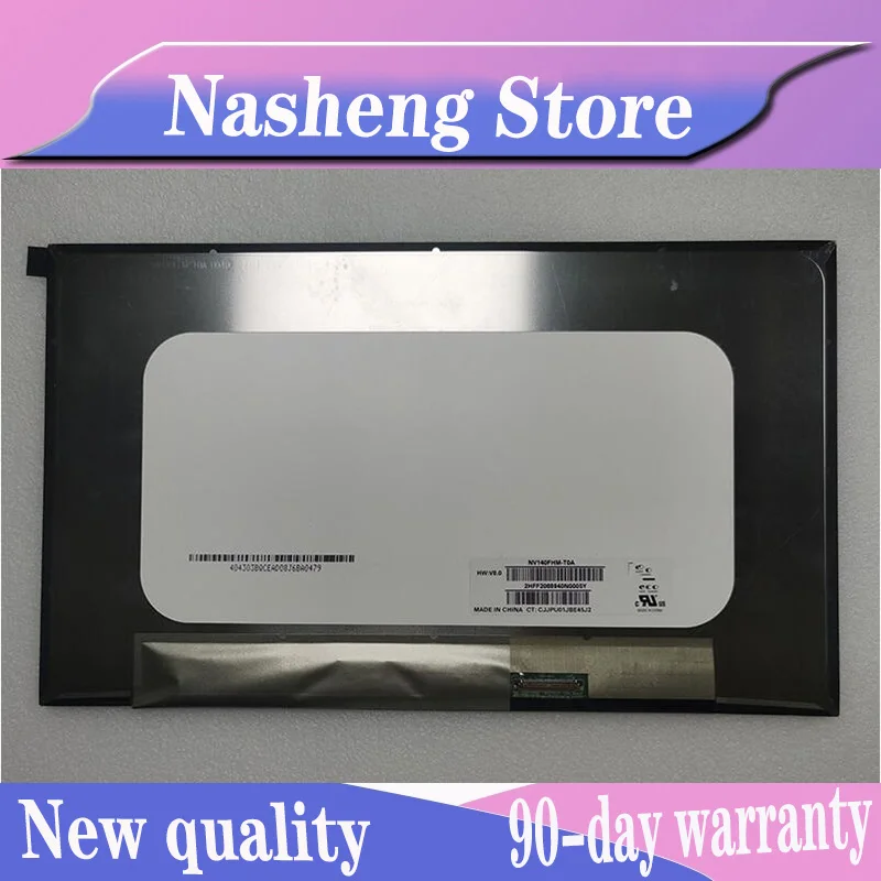 

NV140FHM T0A 14.0 inch Laptop LCD Touch Screen IPS FHD 40pins EDP 45%NTSC 250 cd/m² 60HZ NV140FHM-T0A