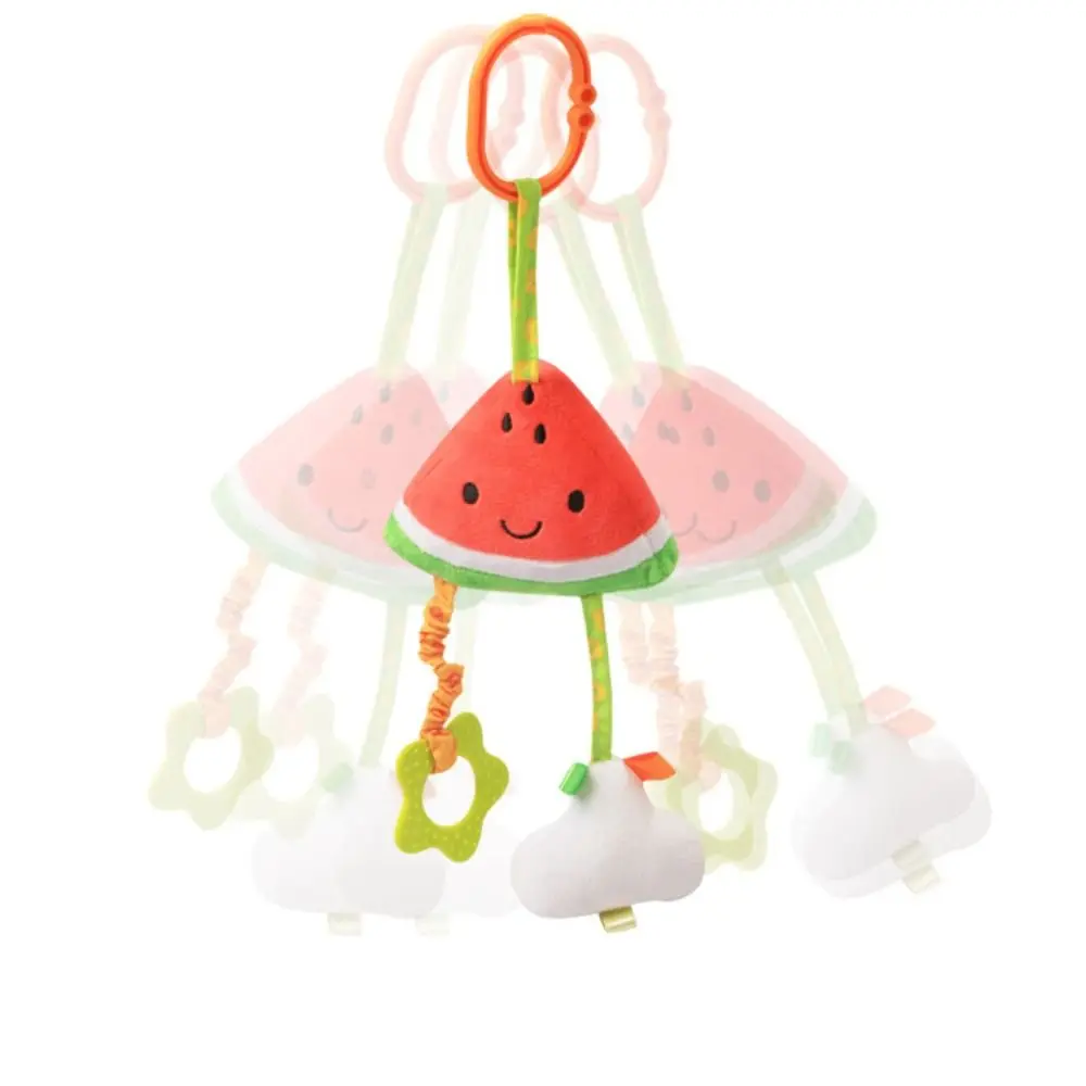 Fruit Kinderwagen Hangend Speelgoed Zacht PP Katoen Kinderwagen Bed Hangend Speelgoed Wieg Hangende Bel Slijtvast