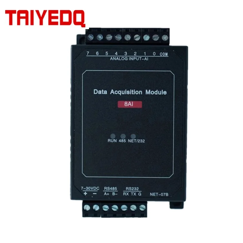 

8-Channel Analog Signal Acquisition 0-20mA 4-20mA 0-10V Compatible To RS485 Communication AD Conversion Module