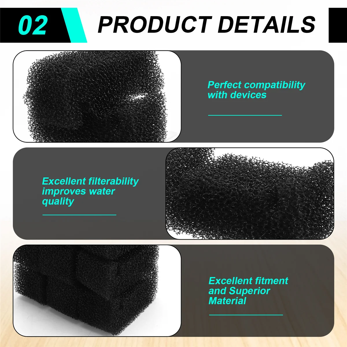 BVBV 8 шт. губчатый фильтр для кошачьего фонтана, сменный пенопластовый фильтр для домашних животных, губчатый пенопластовый фильтр для фонтана для домашних животных, собак, кошек