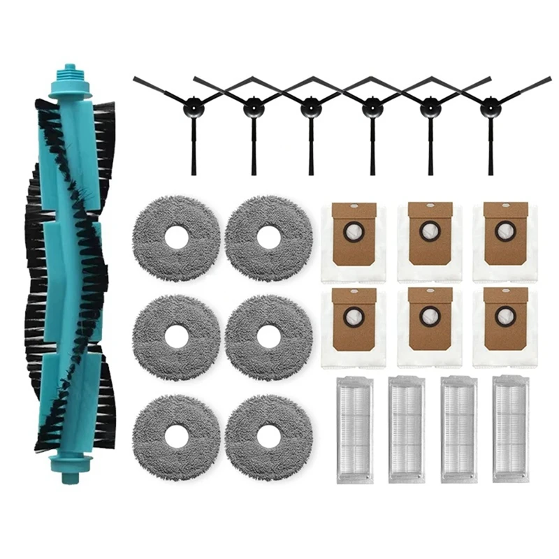 قطع غيار للـ cecootec Conga ، فرشاة جانبية رئيسية ، فلتر Hepa ، كيس غبار الممسحة ، إكسسوارات بديلة ، ثورة دوران ،