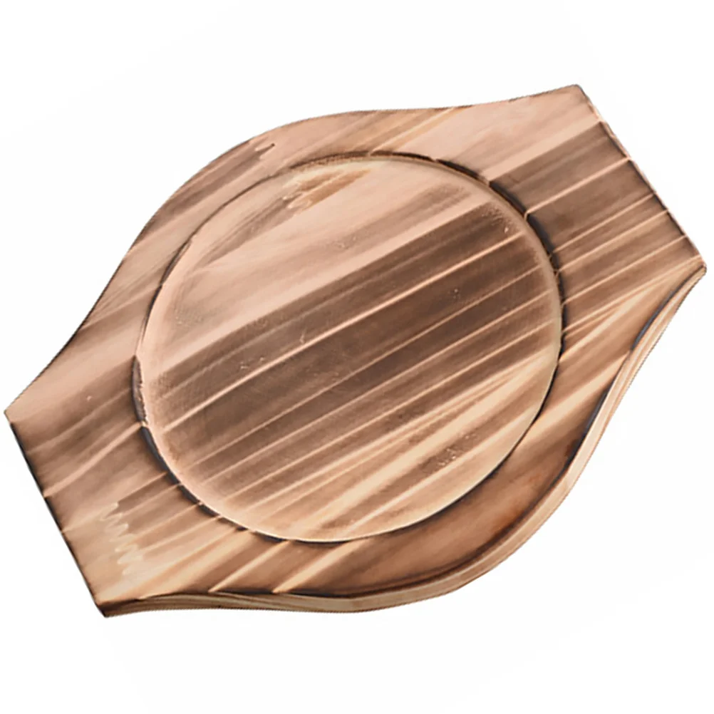 

Stone Pot Mat Wooden Heat Insulated Pad Anti Scalding Placemat for Dining Table Coffee Bar Counter Household Decorative