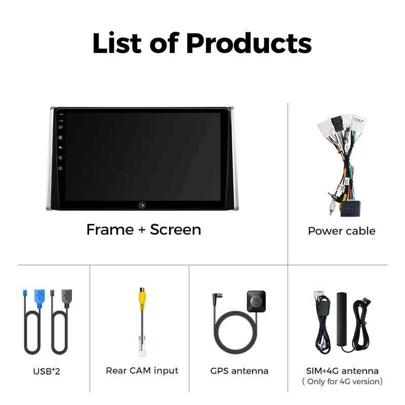 راديو السيارة Ainavi لتويوتا RAV4 2020 2021 2022 2023 2024 2025 2026 XA50 اللاسلكية Carplay أندرويد السيارات 4G سيارة الوسائط المتعددة لتحديد المواقع DSP #2