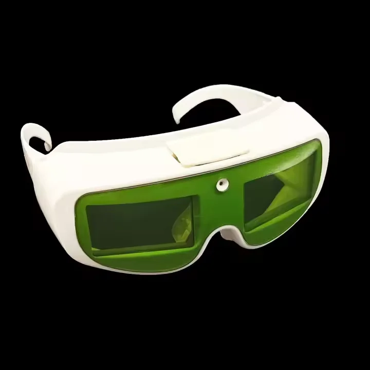 نظارات أمان ليزر للتظليل التلقائي لإزالة الشعر بالليزر IPL ومعدات التجميل لحماية العين نظارات أمان Laserprote