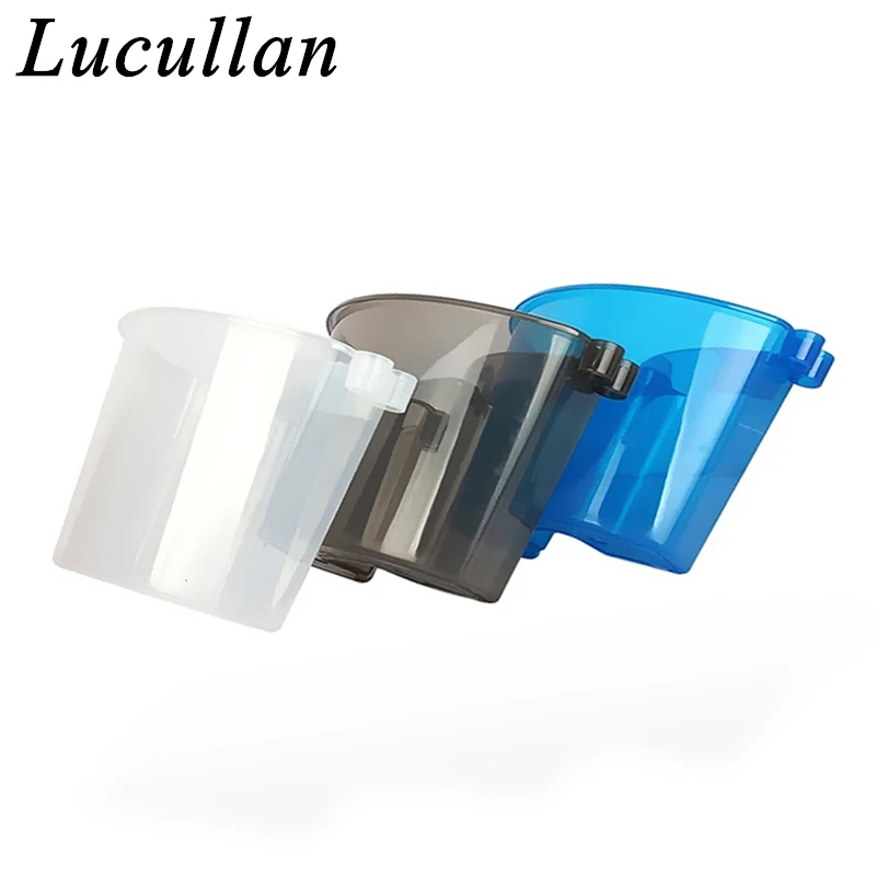 Lucullan 3 Colors Transparent Hanging Bucket Organizer Detailer Cleaning Caddy Storage Bucket