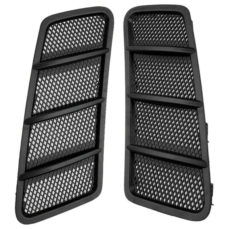 2X Side Hood Air Vent Grille Cover for Mercedes-Benz W166 ML GL Class 2012-2015 1668800105 1668800205