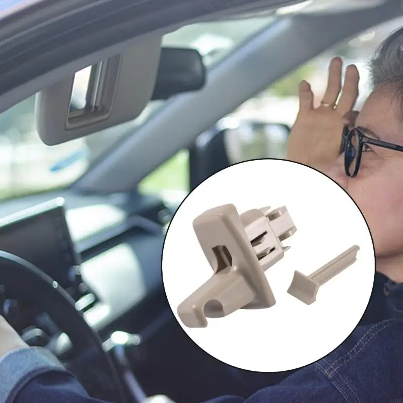 2025 New Universal Sunshade Clip Replacement Precise Fit No Drilling Required Auto Part