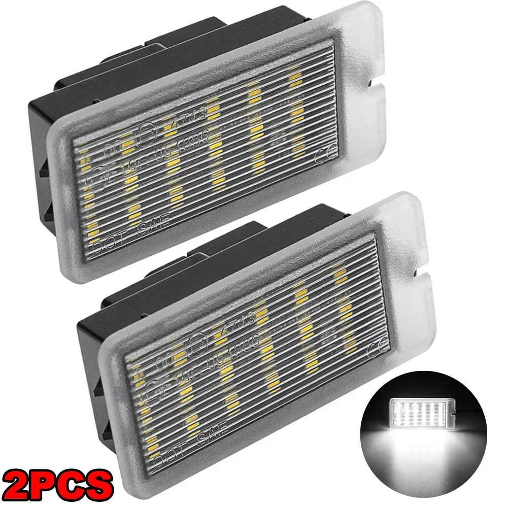 1/2Pcs For Nissan Dacia Renault Clio Megane 2 3 Espace 4 Twingo Grand Scenic Car LED Trunk Light Luggage Compartment Trunk Lamp