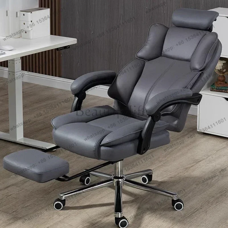 Factory Direct Sales Computer Adjustable Lift Office Chair Comfortable Backrest Ergonomic Senior Office Chair Bedroom Gaming Com