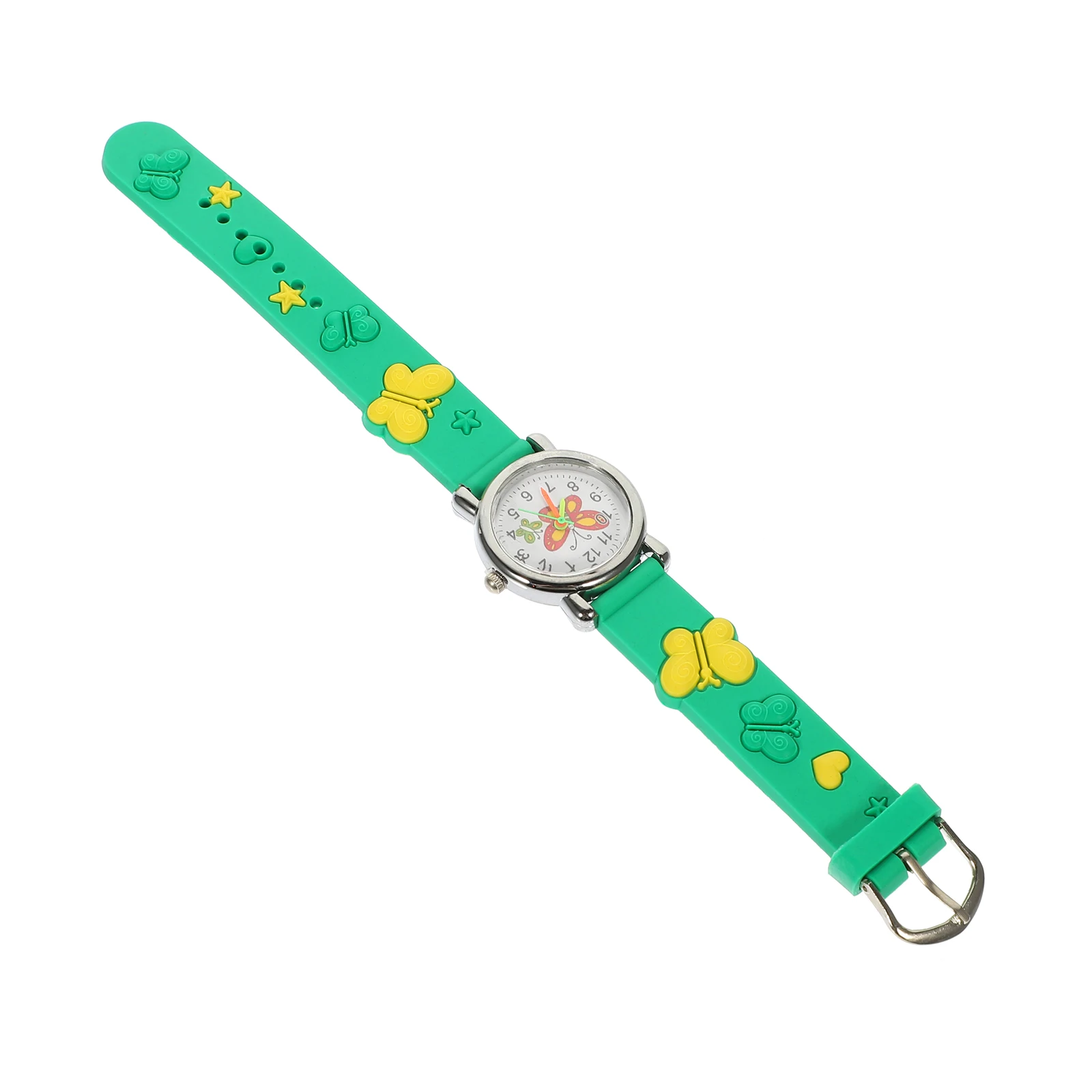 Butterfly Pattern Watch Cartoon Wrist Watches Cute The Gold