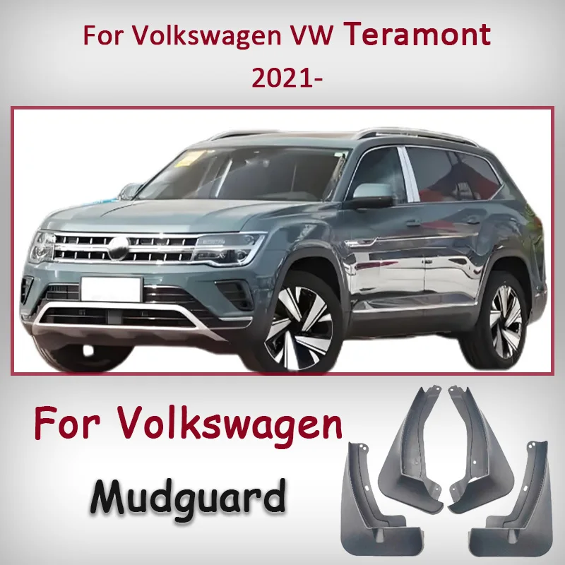 

Для Volkswagen VW Teramont 2021 2022 2023 2024 2025 автомобильное переднее и заднее колесо, крыло, брызговики, брызговики, аксессуары