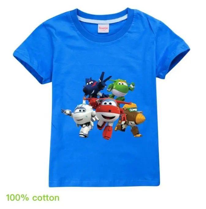Baby Lustige Oansatz T-shirt Kleinkind Sommer Jungen Cartoon Super flügel T-shirt 3D Gedruckt Baby Mädchen Streetwear Kinder Kinder Kleidung
