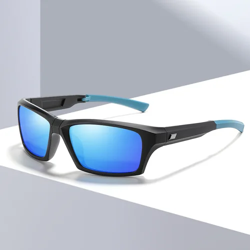 Imagen 2 del producto Nuevas gafas de sol polarizadas de moda para hombre, gafas de sol cuadradas plegables para dama, gafas de conducción plegables portátiles Vintage, gafas de sol UV400