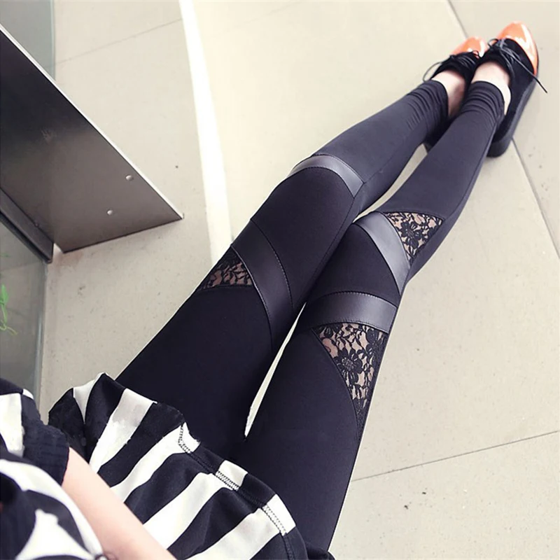 Black Hollow Leggings Female Sports Pants High Waist Leggins Push Up Workout Mesh Seamless Women's Gym Leggings Woman Clothes