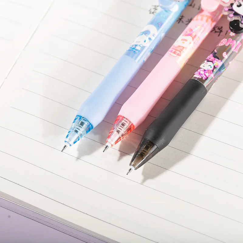 Cartoon Cute Sanrio Blind Box Pen Hellokitty Kuromi Cinnamoroll Neutral Pen Student Blind Box Stationery Mystery Box