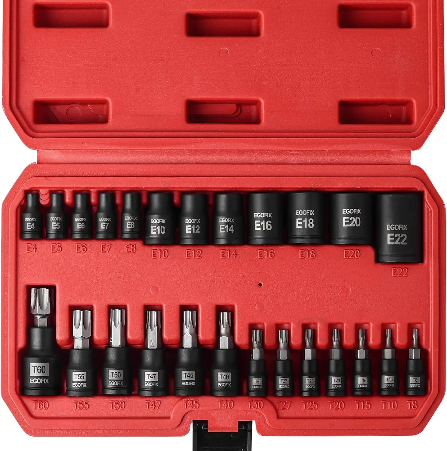 25 Piece Torx Bit A…