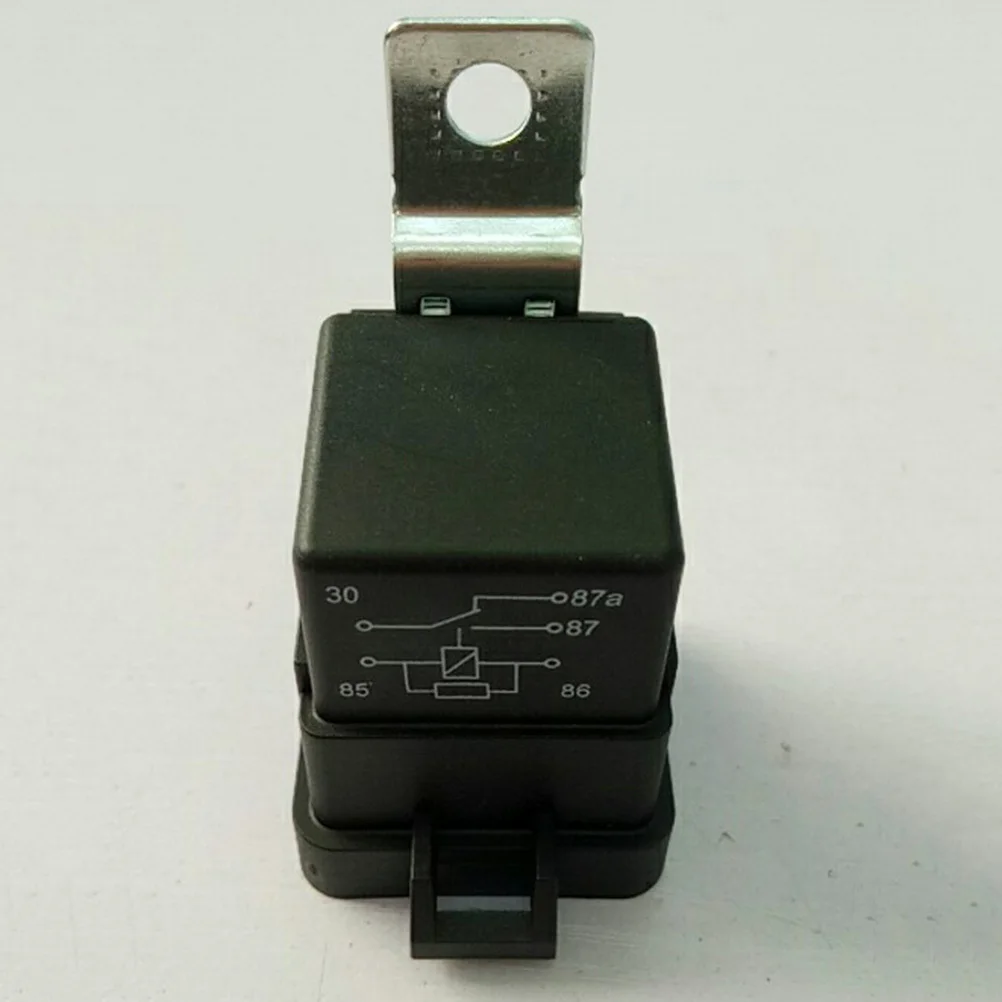 

12V 40A Waterproof Car Relay For Automotive Electronic Control Pin Relay Socket Base Holder With Wires