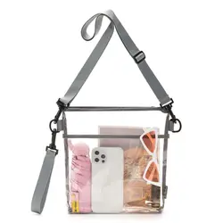 Clear Bag Clear Purse Clear Crossbody Bag Clear Purses for Women Stadium Concerts Festivals Work