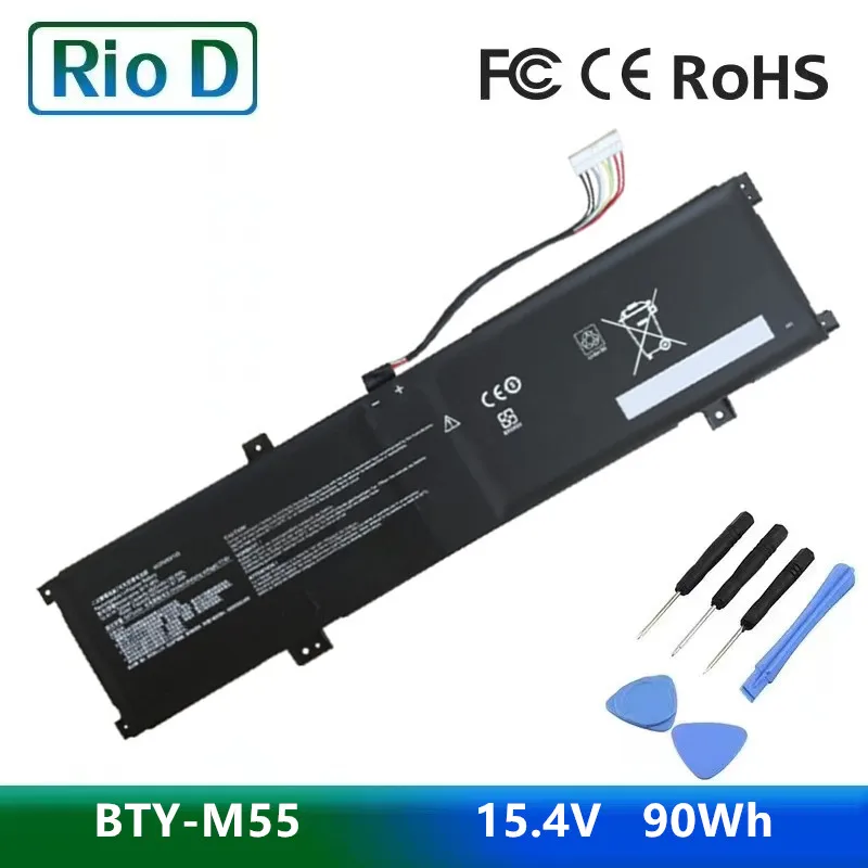 bateria do portatil para msi alpha 15 17 b5eekb5exa3ddka4dek pulso gl66 12ugk espada 15 a11ugb12ugsz4icp5 63 133 925qa055h bty m55 01