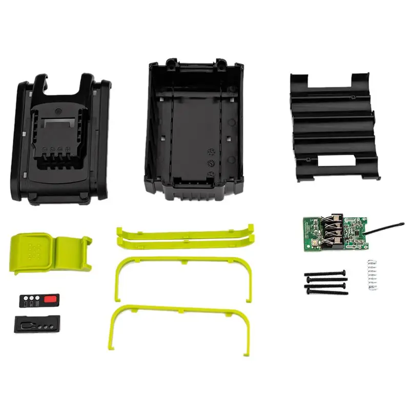 N86R Battery Plastic Case+Protective Board for 10-Core 20V Lithium Battery Kit with Battery Display