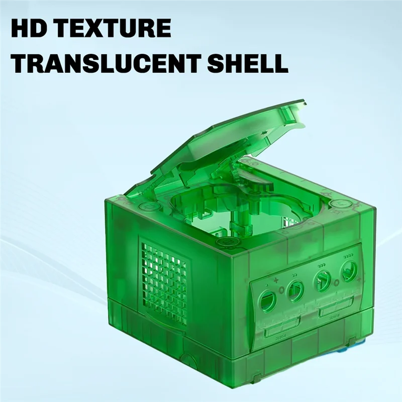 Funda de repuesto transparente para consola Gamecube, para modelos de DOL-001 y DOL-101, accesorios Retro para juegos