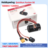 Hobbywing QuicRun Fusion SE Brushless Sensored Waterproof Motor 1200KV 1800KV 1/10 RC Rock Crawler Car