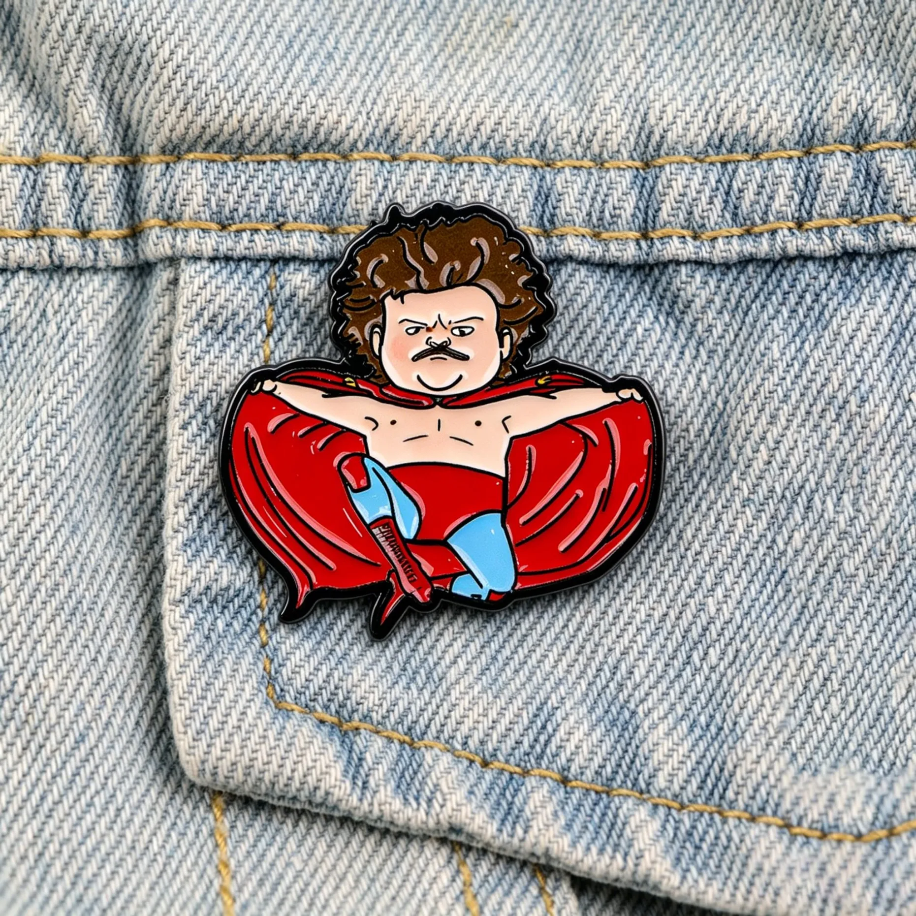 Cartoon Character Enamel Pin Funny Figure Brooch Retro 80s TV Show Lapel Pin For Backpack Jeans Bag Fans Gift