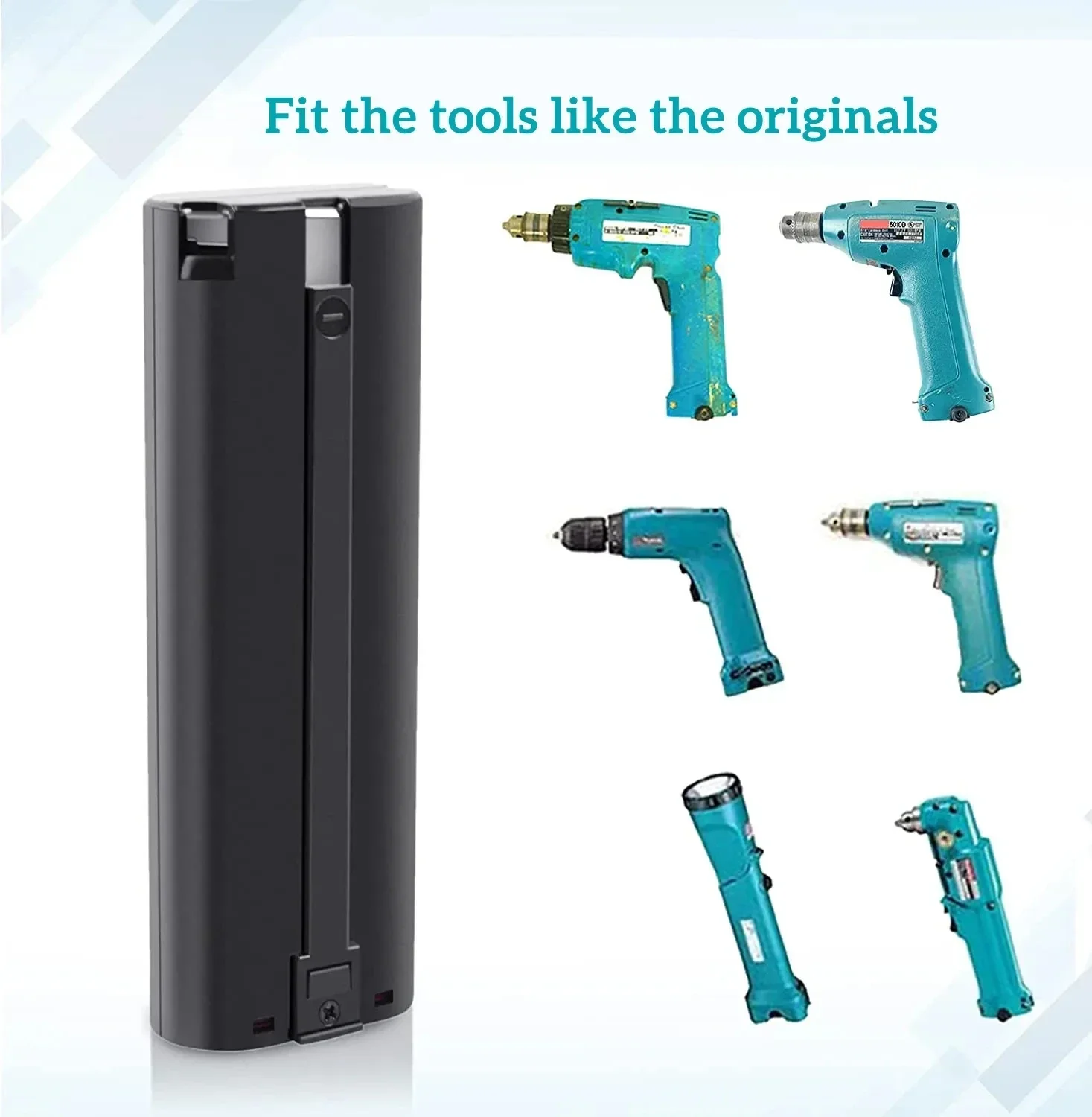 Akumulator do elektronarzędzi Makita 7,2 V 4800–6800 mAh Ni-MH