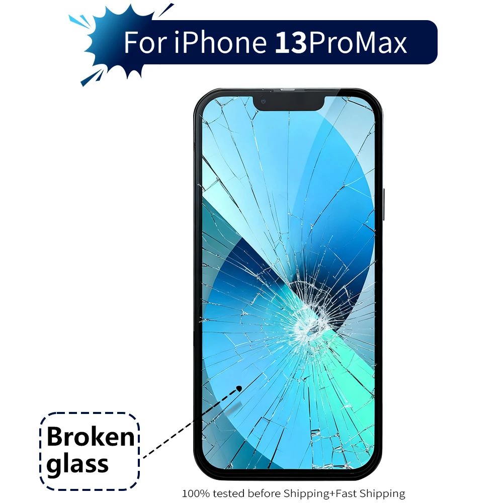 OLED Pantalla for iphone 13Promax LCD Display Touch Screen Digitizer Assembly for iPhone 13promax LCD Replacement A2484 A2641 image 5