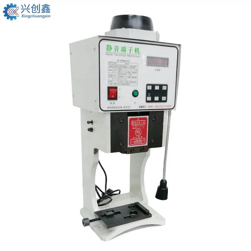 Semi Automatic Single Head Cable Terminal Crimping Stripping Machine Wire Stripper and Crimper Terminal Crimping Machine