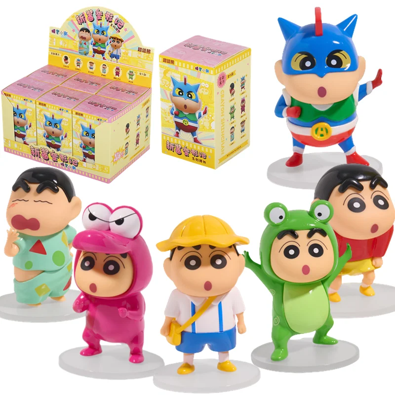 

Карандаш Шин-тян Аниме ‌ Nauara Shinnosuke слепая коробка экшн-фигурка модель коллекция игрушки мультяшная кукла настольный орнамент рождественские подарки