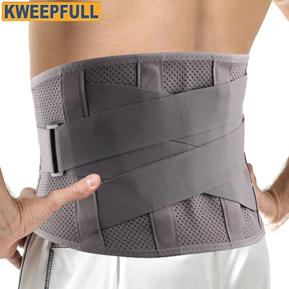 1PCS Back Brace for Lower Back Pain Relief for Women/Men,Back Support Belt with 4 Stays for Heavy Lifting,Sedentariness,Sciatica